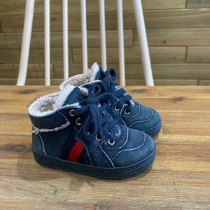 Gucci baby winter fur insole sneakers shoes
